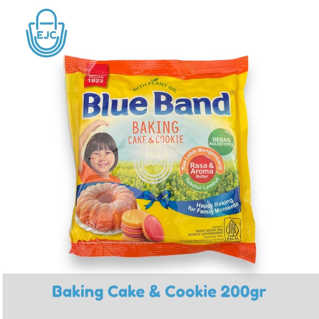 

Margarine Blue Band Blueband Sachet Baking Cake & Cookie 200gr