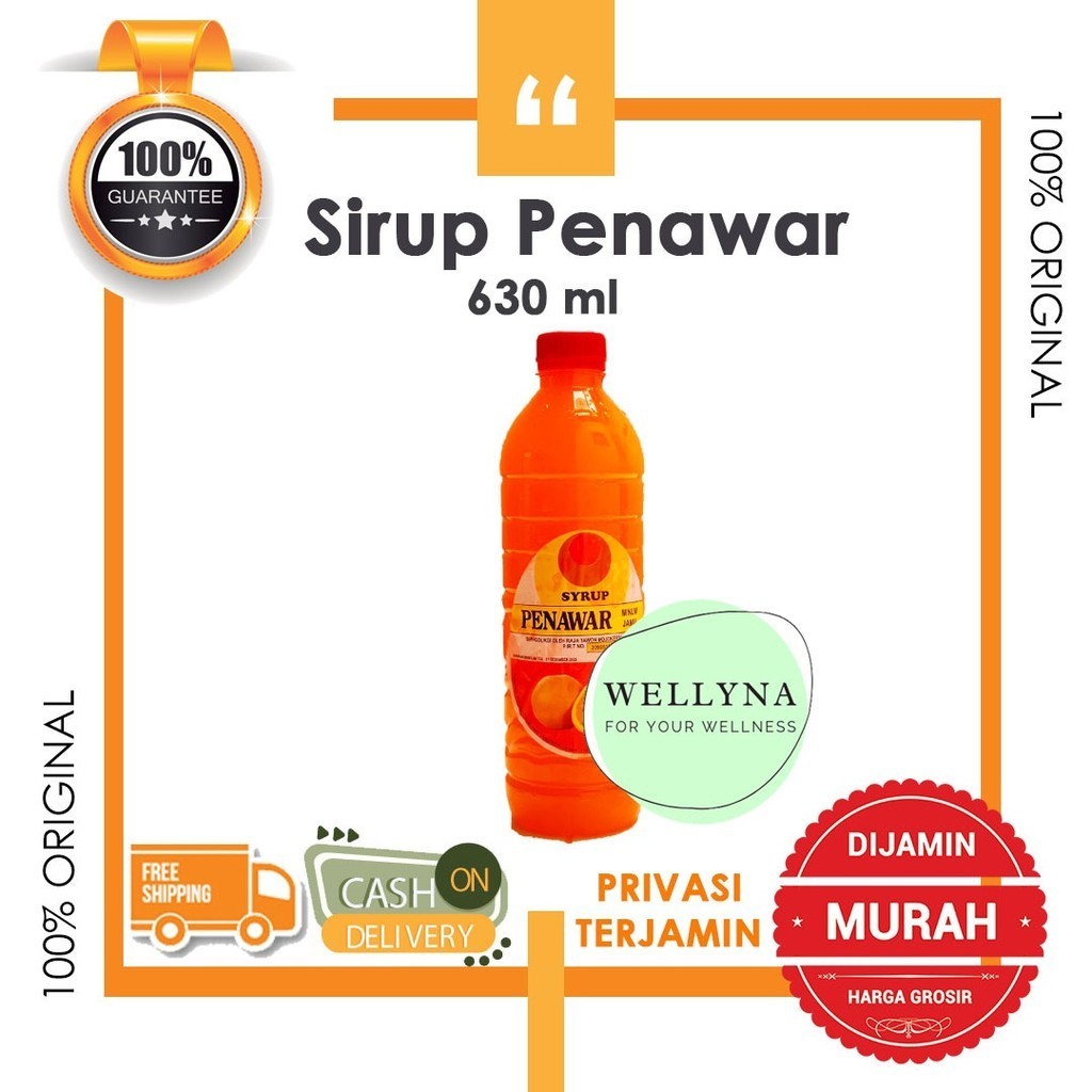 

Sirup Penawar Jamu Rasa Jeruk