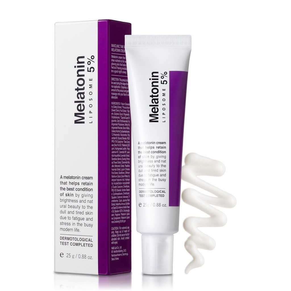 MAXCLINIC Time Return Melatonin Cream | Face Brightening Cream & Face