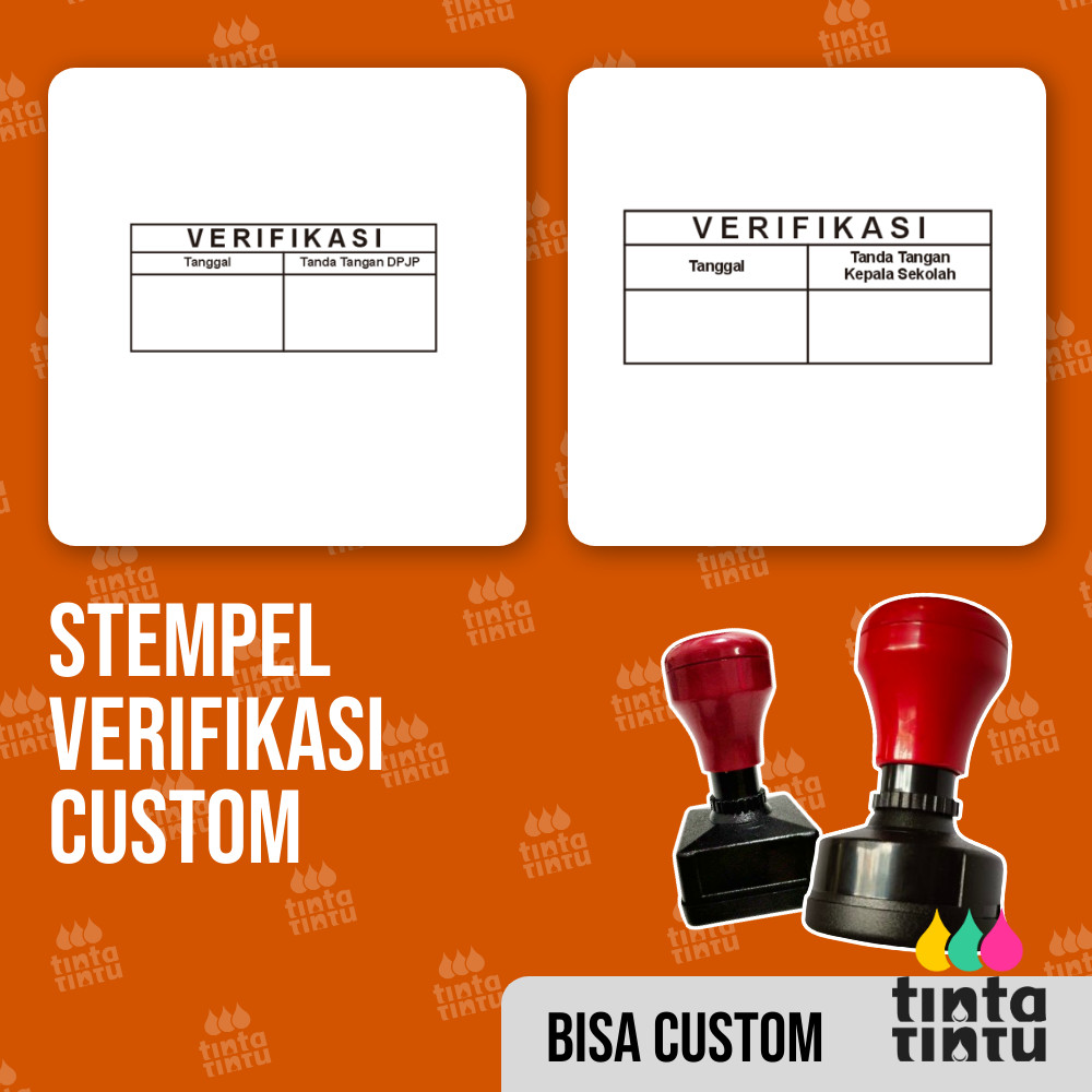 

Stempel Verifikasi Custom