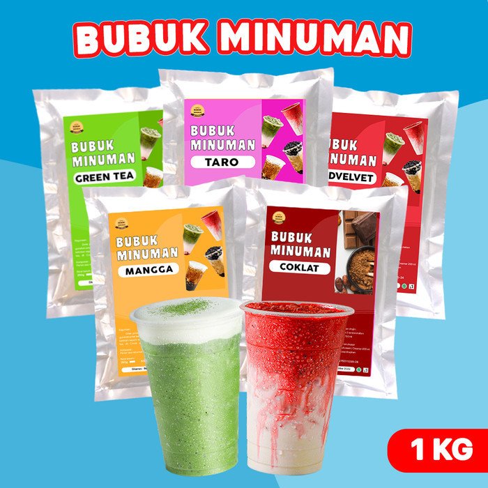 

[Ready] BUBUK MINUMAN RASA BEST SELLER 1KG / BUBUK MINUMAN KEKINIAN 1KG - Nyoklat