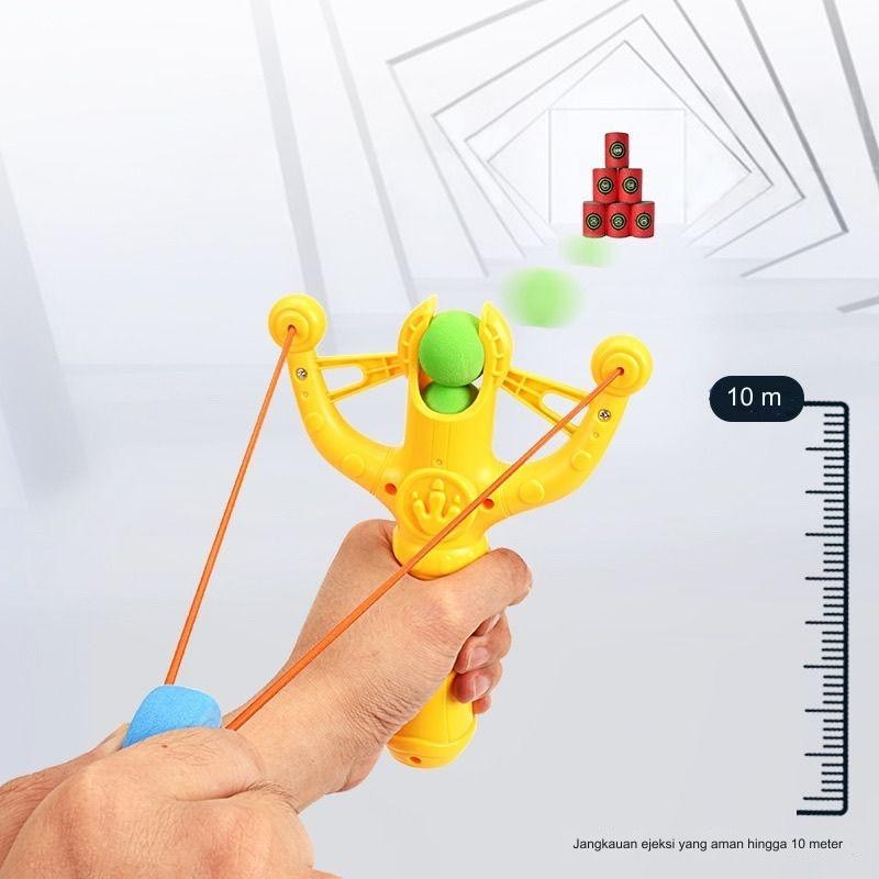 Anak Laki-laki dan Perempuan Bom Lembut/Terlaris Pada Dinosaurus Douyin/Mainan Katapel/Bom Busa Kese