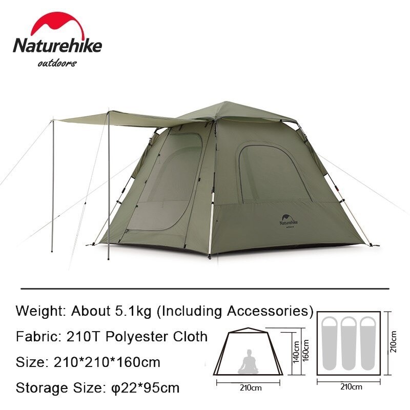 TENDA AUTOMATIC ANGO 3 NATUREHIKE NH21ZP010 [M1]