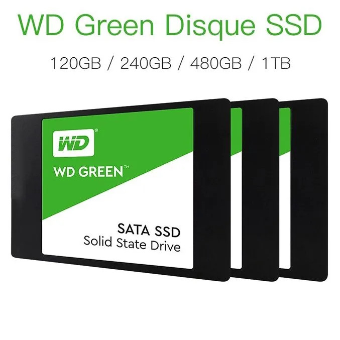 WD SSD WD Green SATA 2.5" SSD Solid State Drive 120GB/240GB/480GB/1TB SATAIII WD Green SSD Original