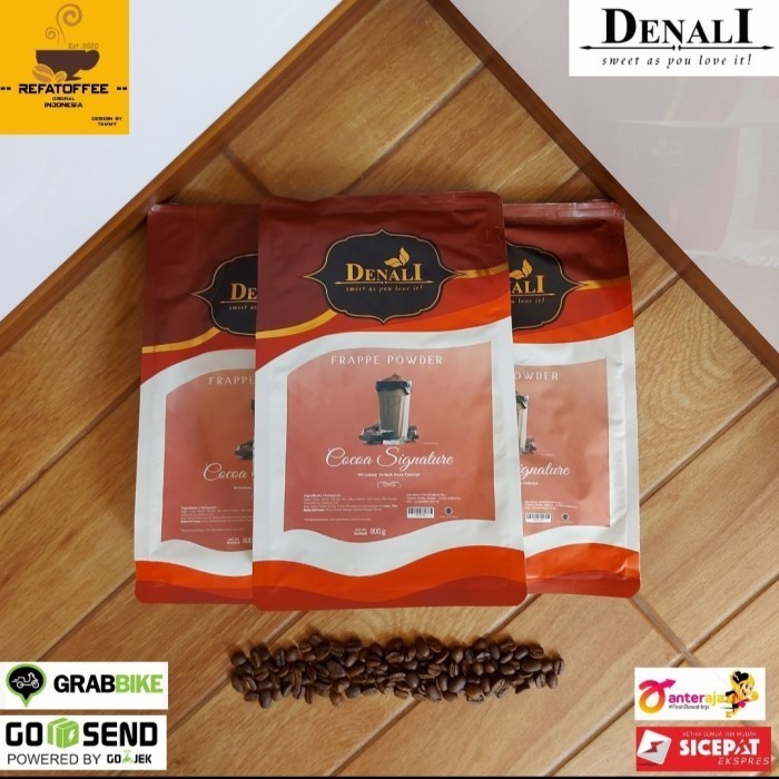 

PROMO Aneka Minuman DENALI COCOA SIGNATURE POWDER 800GR