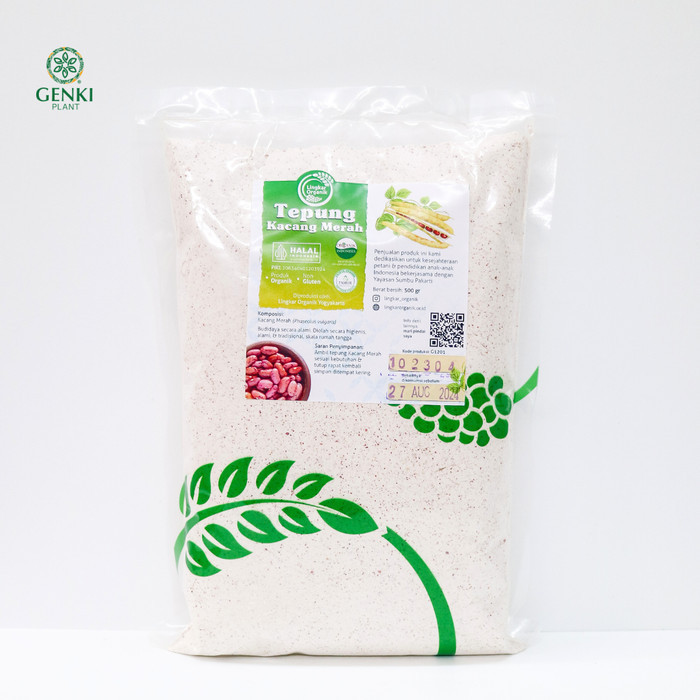 

[[ K23 - BEST SELLER ]] Tepung Kacang Merah Lingkar Organik - 500 g