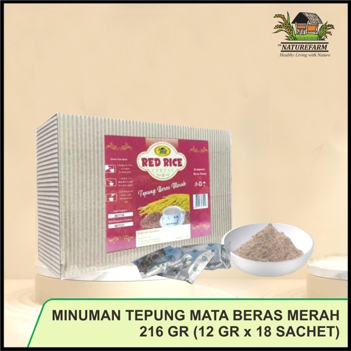 

[NEW]Terbaru MINUMAN TEPUNG BERAS MERAH NATURE FARM (NATUREFARM)