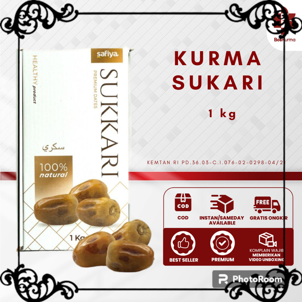 

Kurma Sukari 1 kg Grade A Premium Oleh Oleh Haji dan Umroh asli