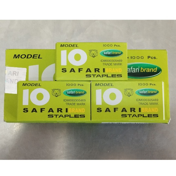 

ISI STAPLES SAFARI NO.10 1 BOX ISI 10 PCS
