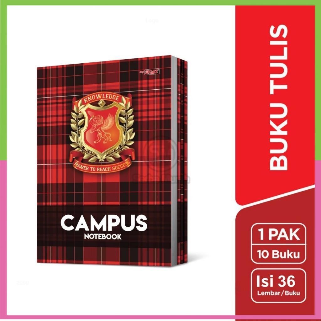

[BMS Bekasi] Buku tulis Big Boss 36 Campus