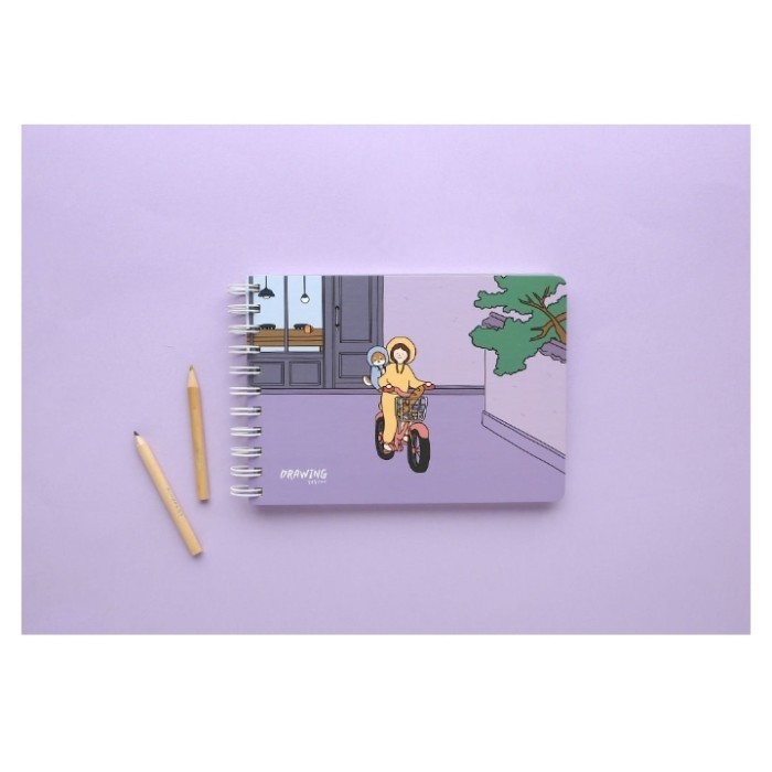 

✨LARIS✨ -Buku Gambar Korea Pinkfoot Drawing Note - Kuning