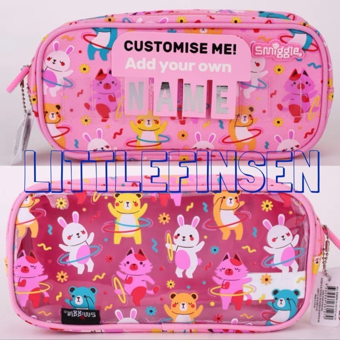 

✨LARIS✨ -Smiggle lets play cruiser pencil case/smiggle mika zipper pencil case - Astronot