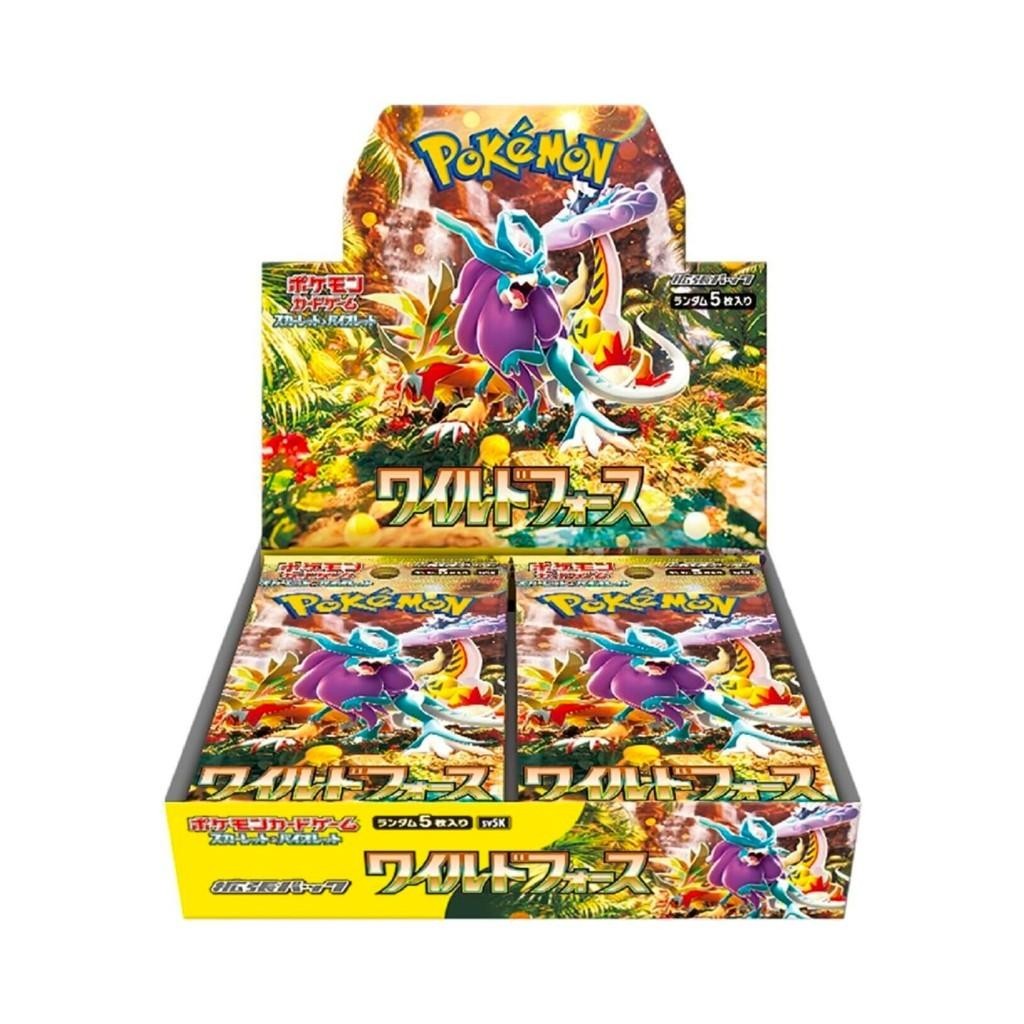 Booster Box Wild Force Pokemon Jepang
