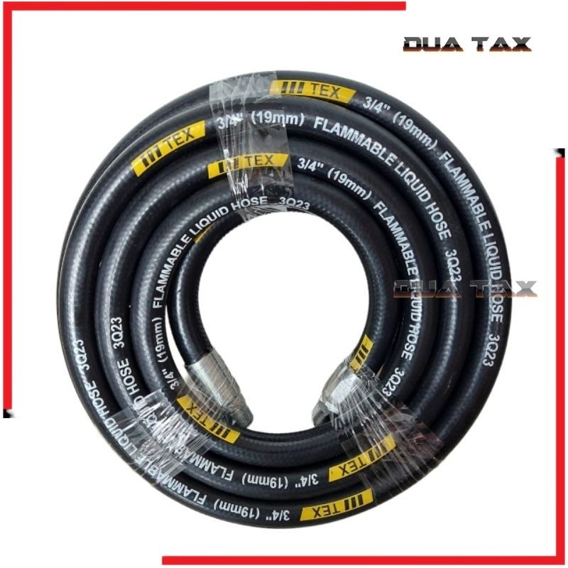 SELANG SWIVEL POM MINI PANJANG 5 & 6 METER HOSE SWIPEL SELANG SPBU PERTAMINI UKURAN 3/4'