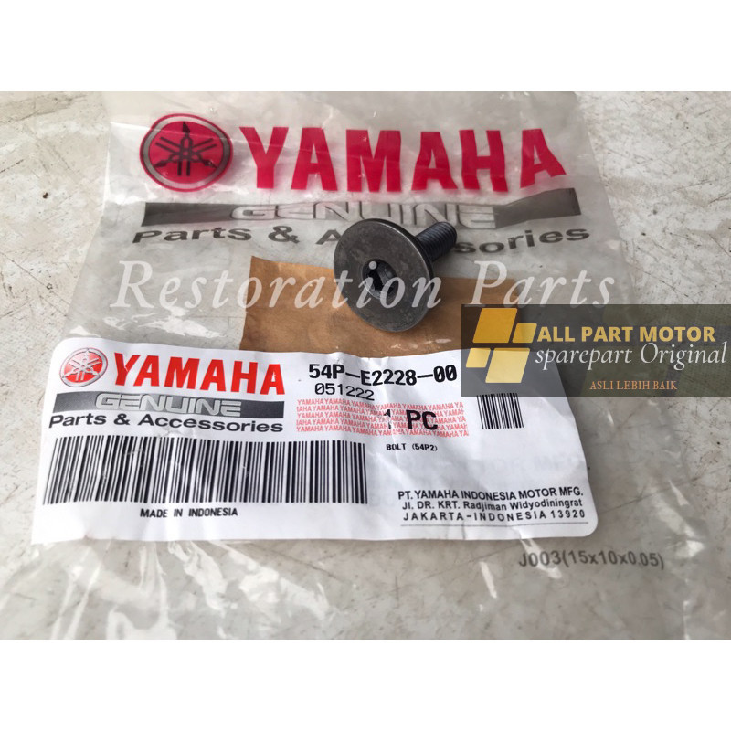 Baut Payung Dudukan Lidah Tensioner Atas 54P-E2228-00 Mio M3