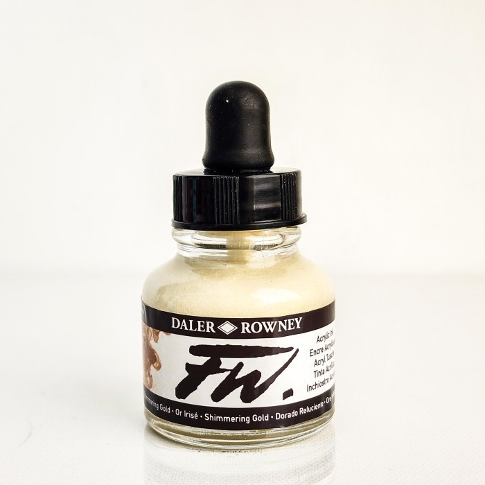 

DS99 Daler Rowney Acrylic Ink 29.5ml - Shimmering Gold