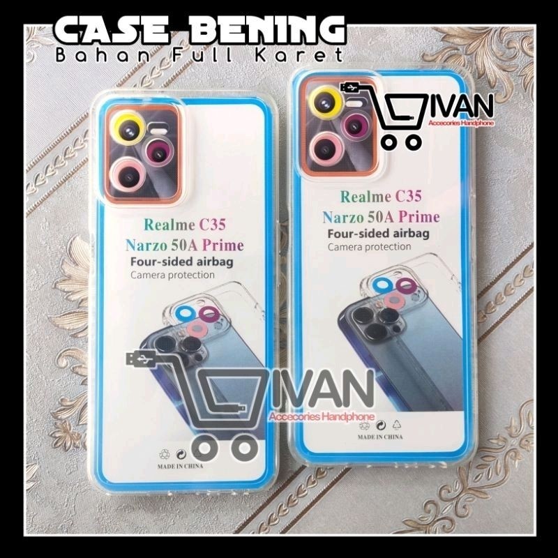 [CS] CASE BENING TRANSPARAN AIRBAG REALME C35