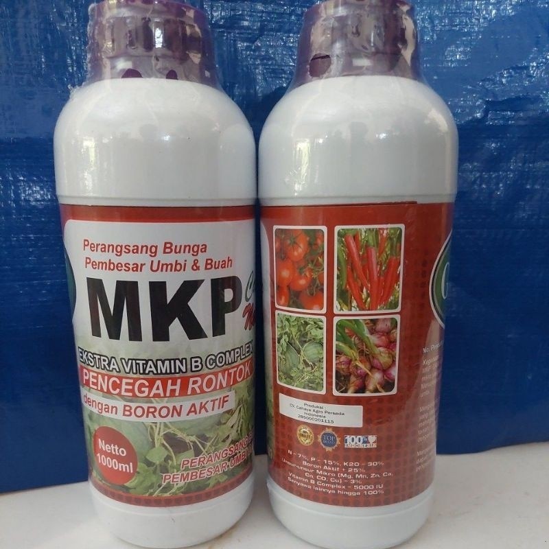 Pupuk MKP cair plus boron 1 liter ORIGINAL