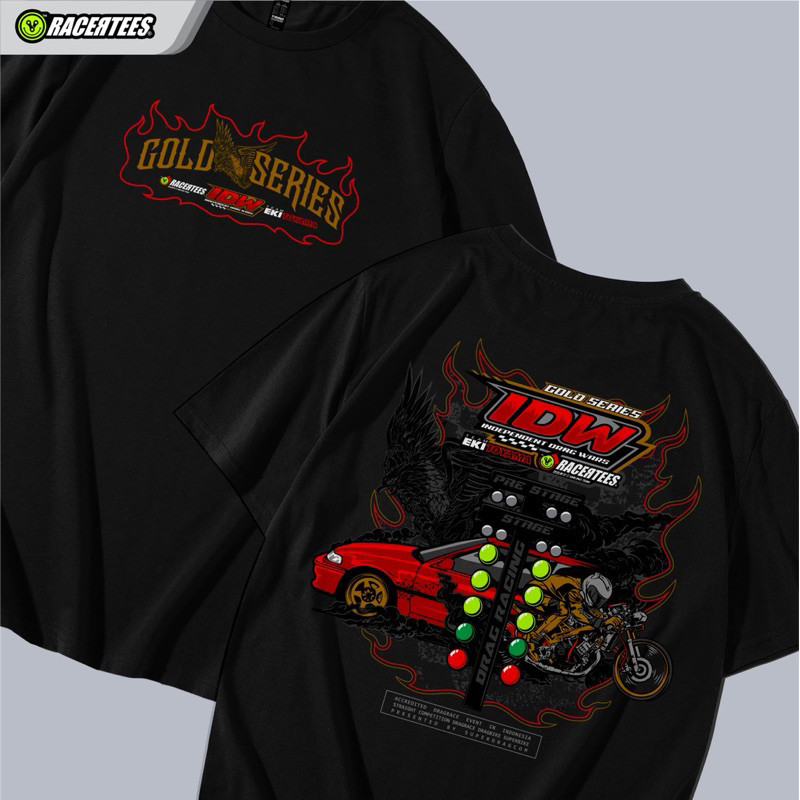 RACERTEES Kaos IDW GOLD SERIES #2024
