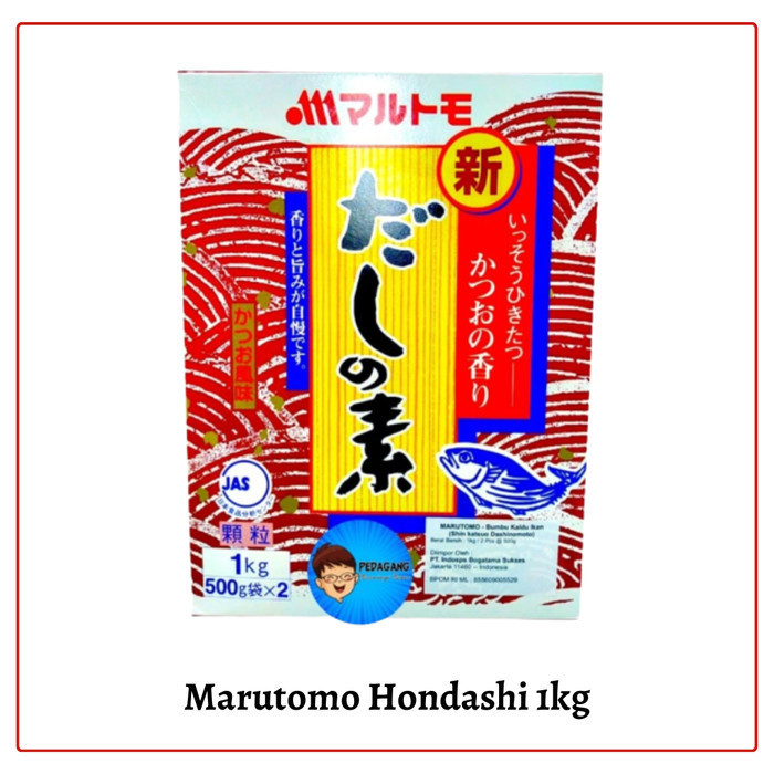 

AD Marutomo Hondashi 1Kg / Bumbu Kaldu Ikan 1 Kg Dashi