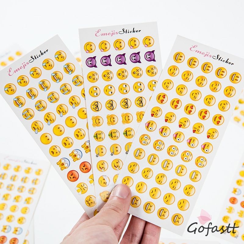 

COD Stiker Emoji Stiker Mini Lucu Stiker Kreatif DIY Stiker Bahan Buku Besar Tangan-G