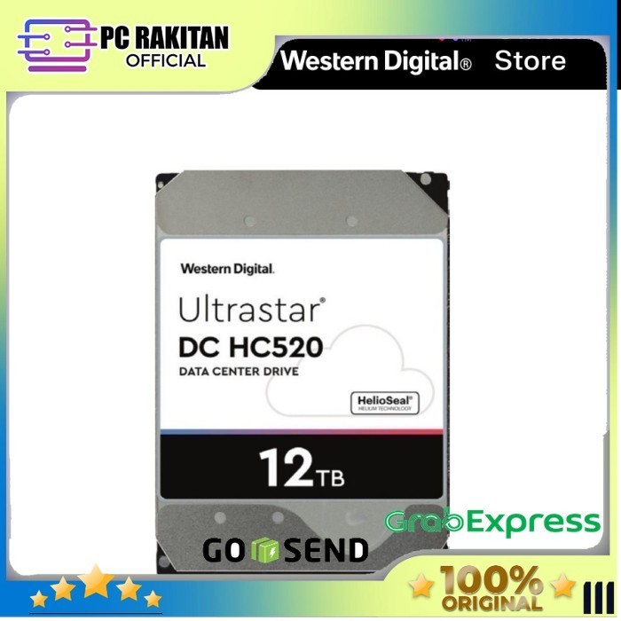 Western Digital WD Ultrastar 12TB 7200RPM SATA 3