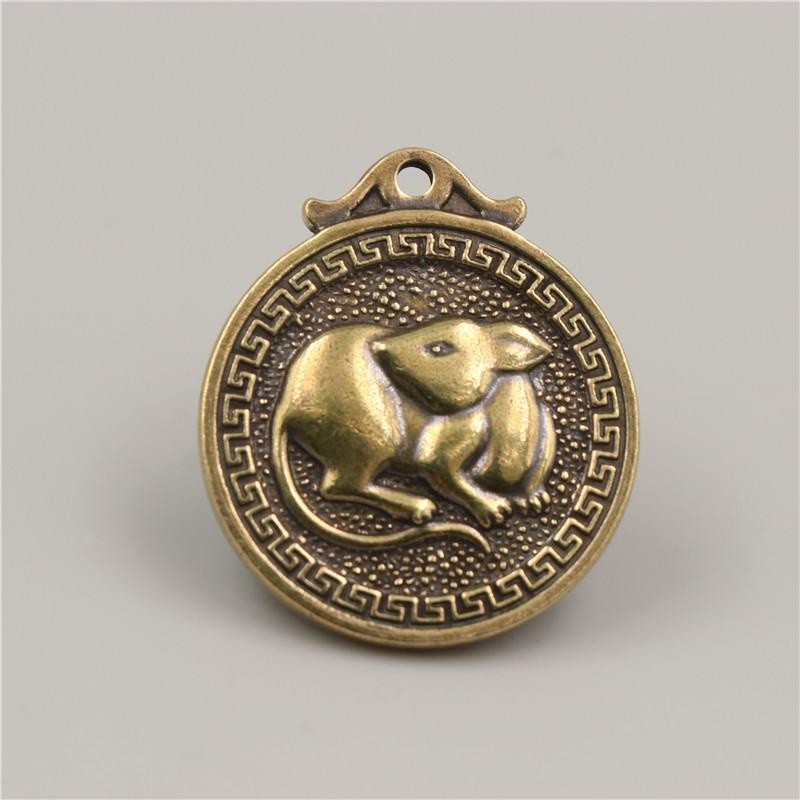 Liontin Shio Tikus Buka Aura Hoki Keberuntungan - Ornamen Fengshui