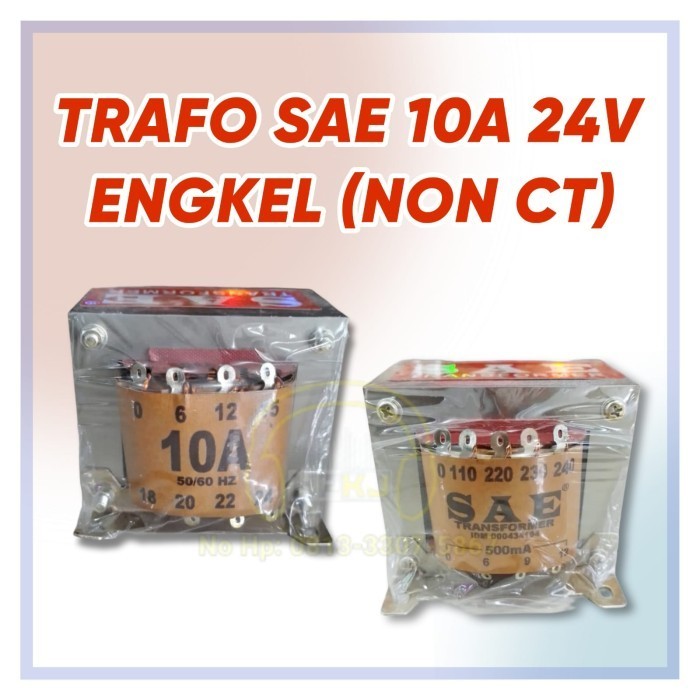 TRAVO TRAFO TRAPO TERAVO SAE 10 A 24V travo 10 amper engkel ( NON CT )
