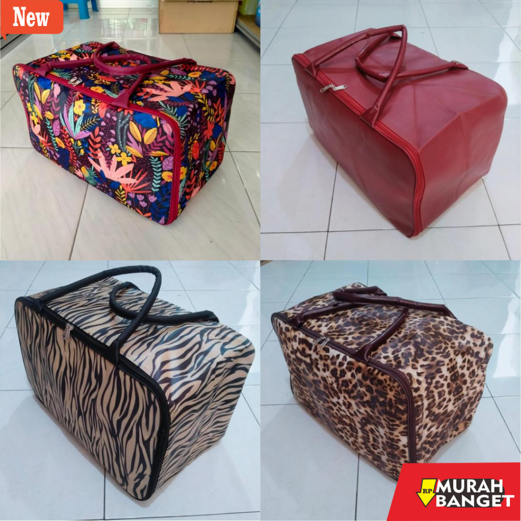 tas jinjing wanita Travel Bag Jumbo Ukuran 50cm | Tas Pakaian Jumbo | Tas jinjing Jumbo