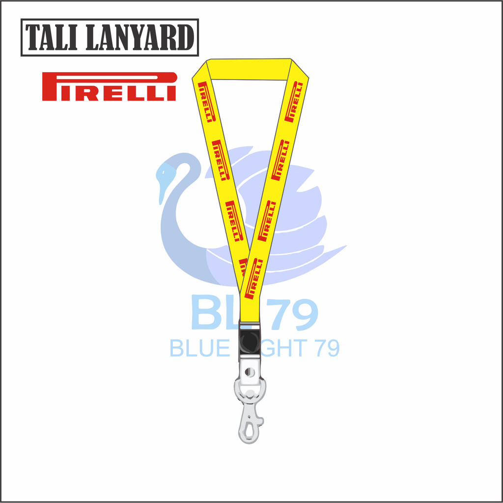 

TALI LANYARD PIRELLI LOGO - TALI ID CARD PIRELLI GANTUNGAN KUNCI GANTUNGAN FLASHDISK GANTUNGAN NAMETAG TALI LANYARD BEST SELLER COD