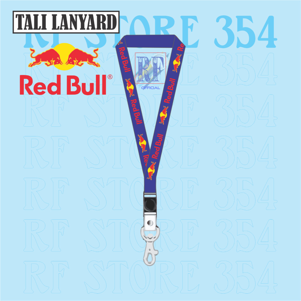 

TALI LANYARD RED BULL LOGO - TALI ID CARD REDBULL | RB GANTUNGAN KUNCI GANTUNGAN FLASHDISK GANTUNGAN NAMETAG TALI LANYARD BEST SELLER COD