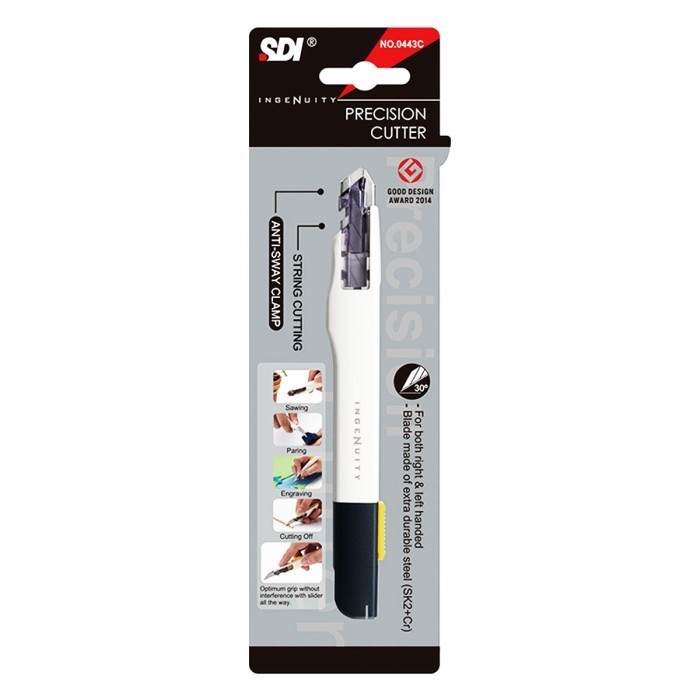 

Ingenuity Precision Cutter SDI 0443C 9mm Pisau Cutter Pemotong Kertas