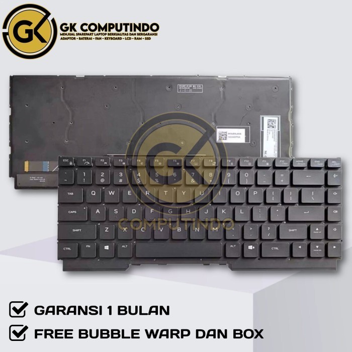 Keyboard Dell Alienware M15 R5 R6