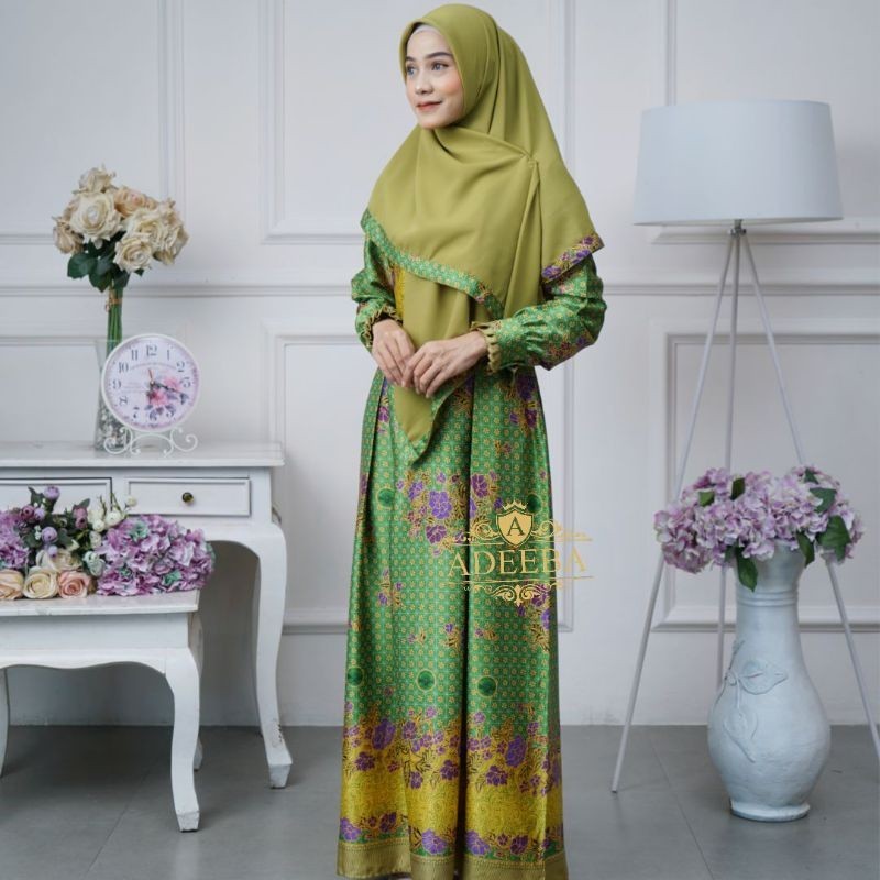 GAMIS MUSLIMAT NU/SERAGAM MUSLIMAT NU/JILBAB MUSLIMAT NU