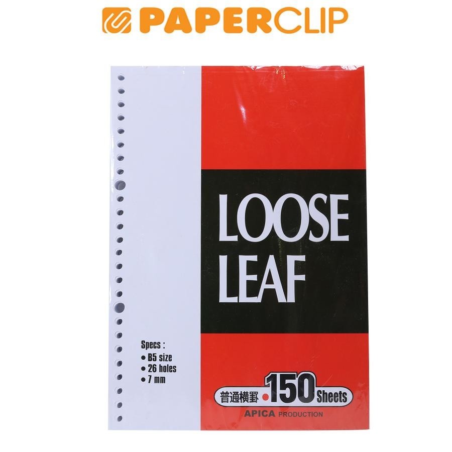 

LOOSE LEAF B5 APICA 150S LINED