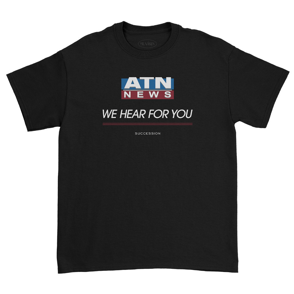 Kaos Succession - ATN News HBO TV Series Movie T-shirt casual