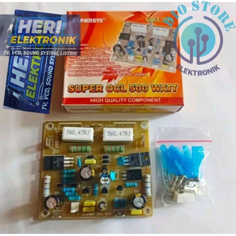 kit power super ocl 504 500WATT tunersys