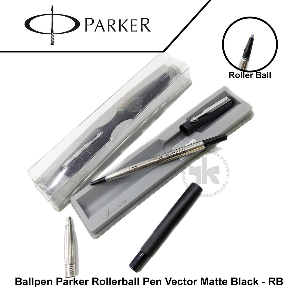 

Parker Ballpen Rollerball Pen Vector Matte Black - RB