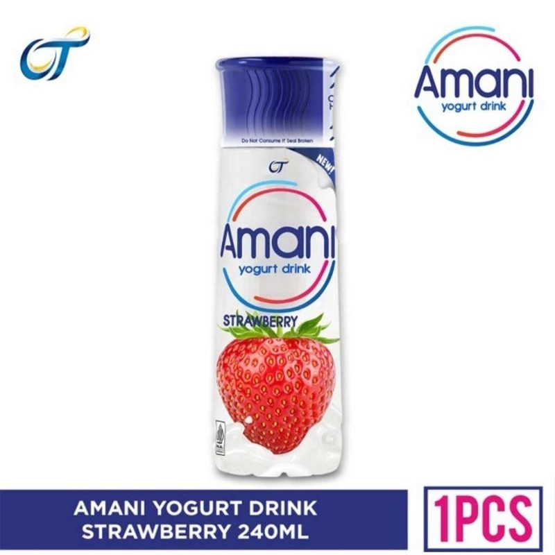 

Amani Yogurt Drink Strawberry 250ml (Expired 14/08/2025)
