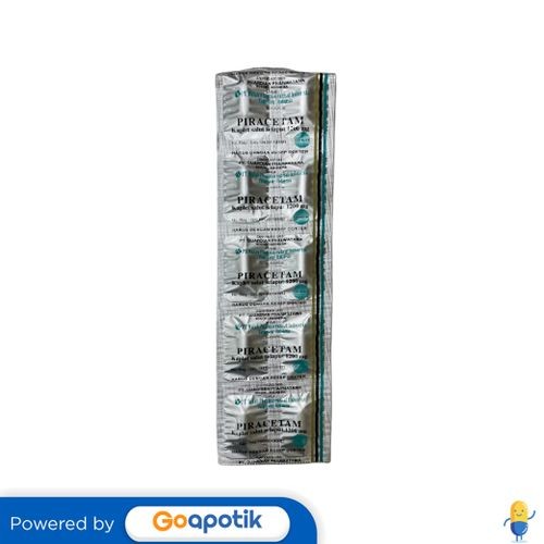 Piracetam Nulab 1200 Mg Strip 10 Kaplet