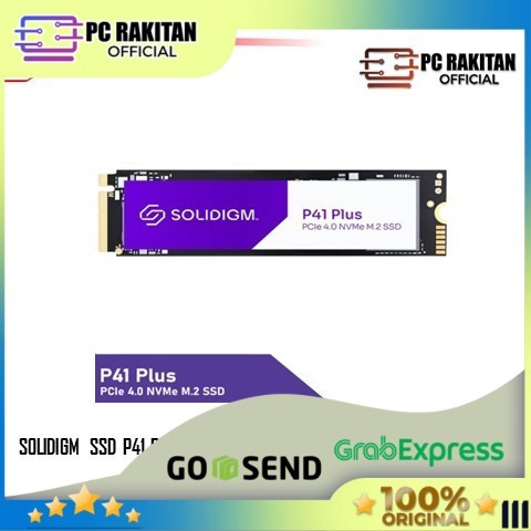 Solidigm Ssd P41 Plus 5 M.2 Pcie Gen 4 Nvme 512Gb
