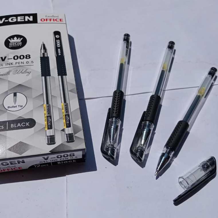 

BRP Pulpen V-Gen Gel V-008 (1Pcs)