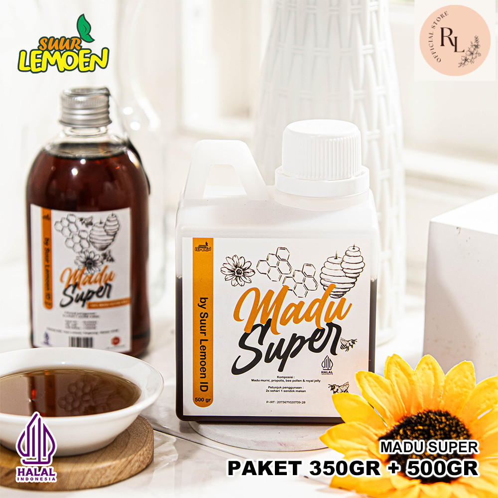 

Madu Asli Premium 500 gram | Madu Super Murni by Suur Lemoen ID