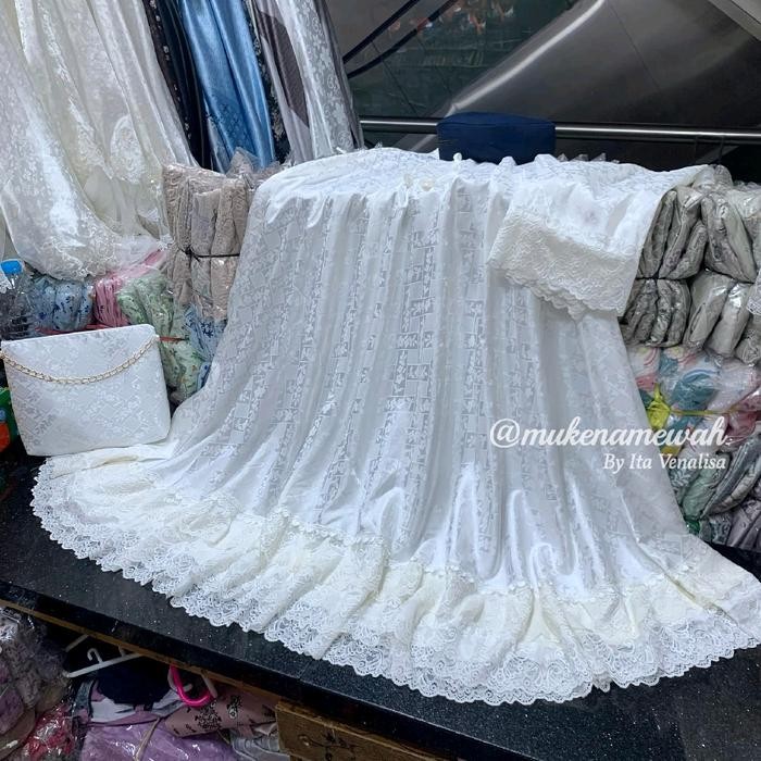 Mukenamewah / Mukena Rumana Sutra / Mukena Sutra Premium / Mukenamewah/ Mukena Premium Mukenah Dewas