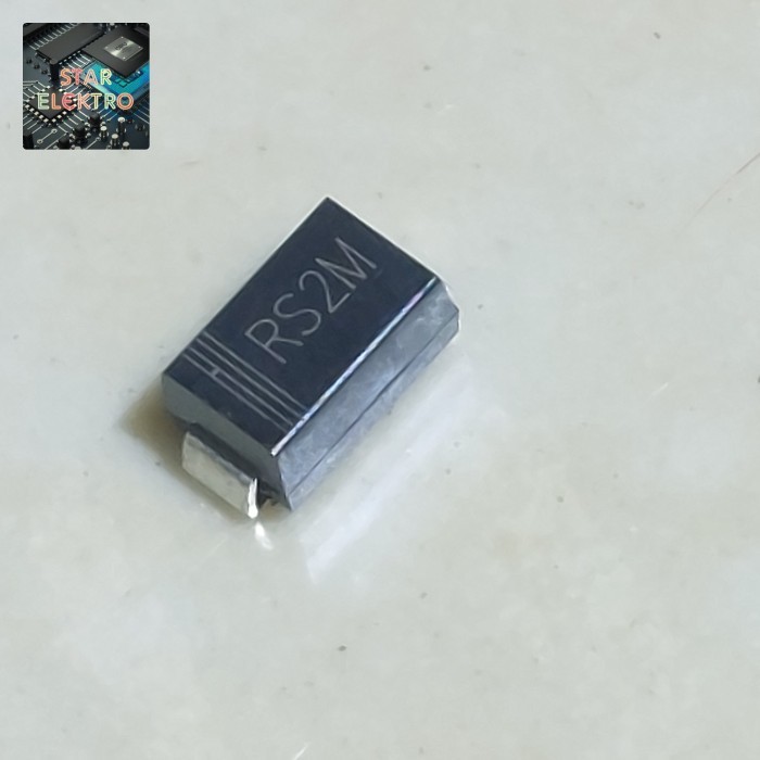 DnG27 RS2M Do-214AC SMD SMA FR207 2A 1000V RS2M-13-F Dioda Diodes Fast Recovery R52M RS2 - 10 pcs