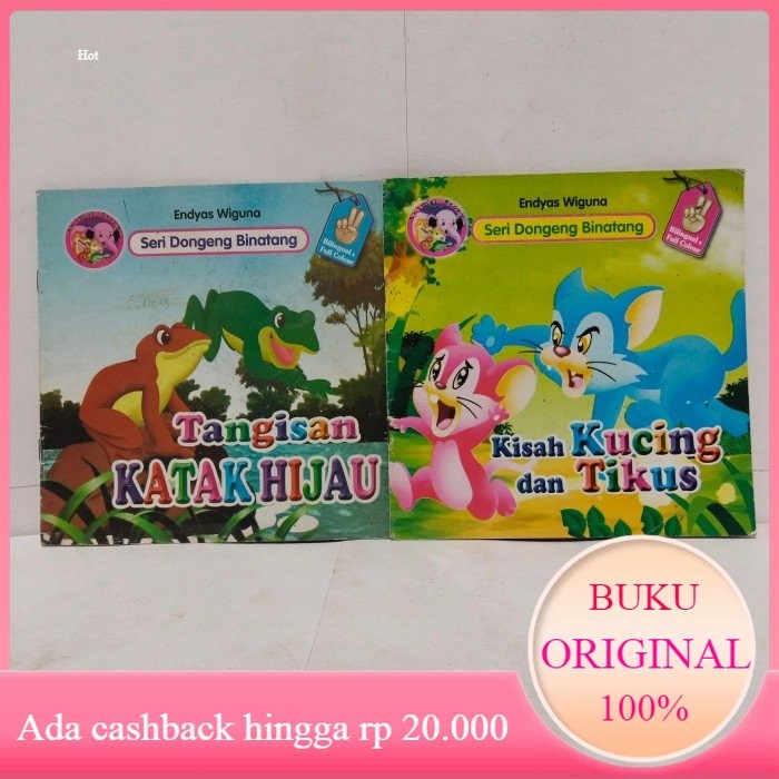 Buku SERI DONGENG BINATANG Original Bekas Baca Deskripsi