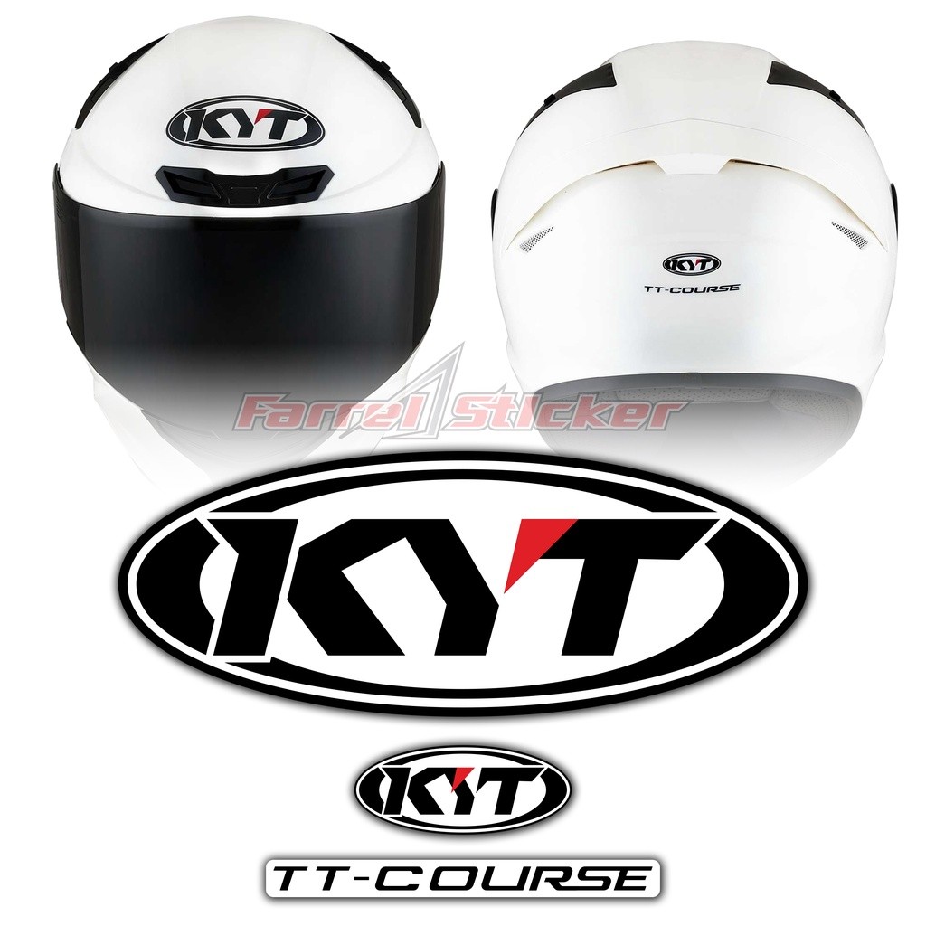 Stiker Printing Helmet Kyt Tt Course Termurah
