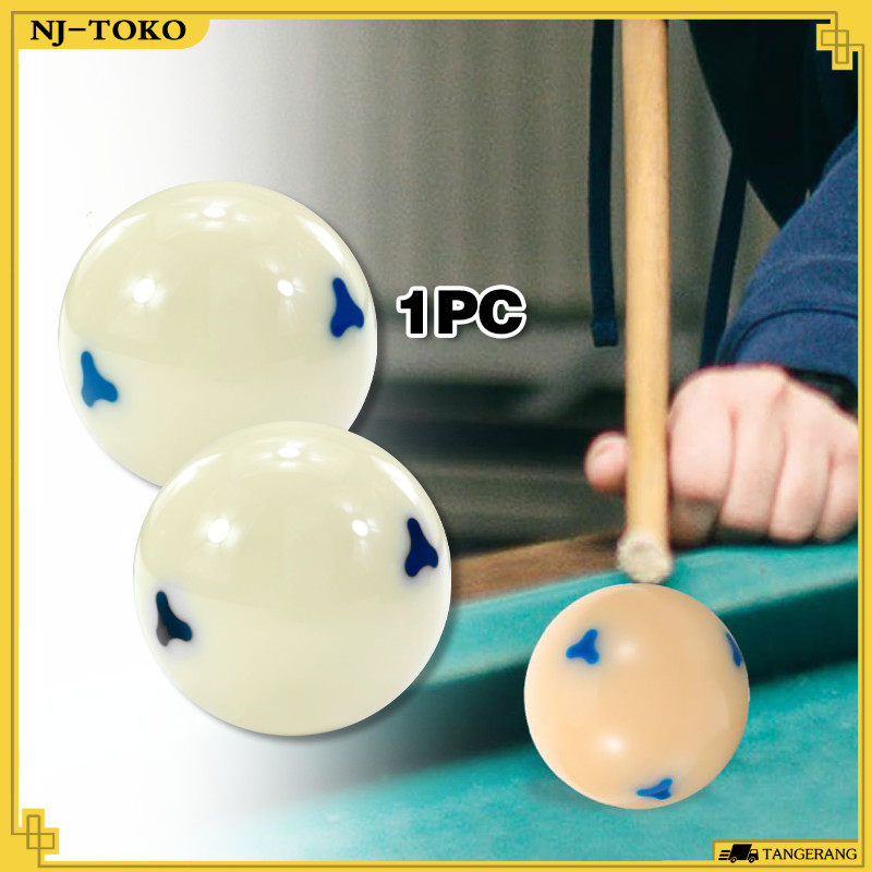 2.1/4"" Cue Ball 57.2mm Bola Cue Segitiga Training Cue Ball Bahan Resin Cue Ball Billiard