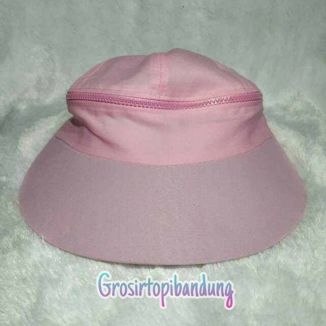 Topi Caddy sleting LC2 / Topi visor lokal premium / Topi olahraga