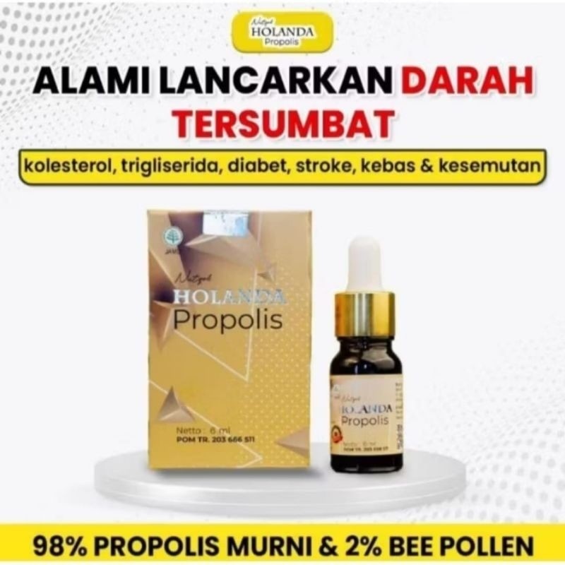 Holanda Propolis 100% Asli Original